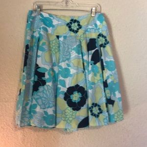 New York & company pleaded skirt